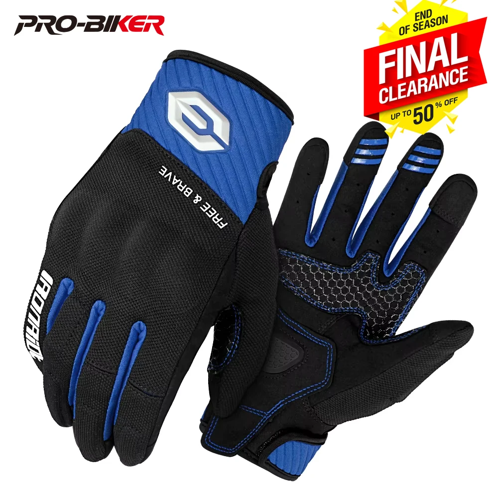 

CLEARANCE Summer Motorcycle Gloves Touch Screen Motorbike Motocross Riding Racing Gloves
