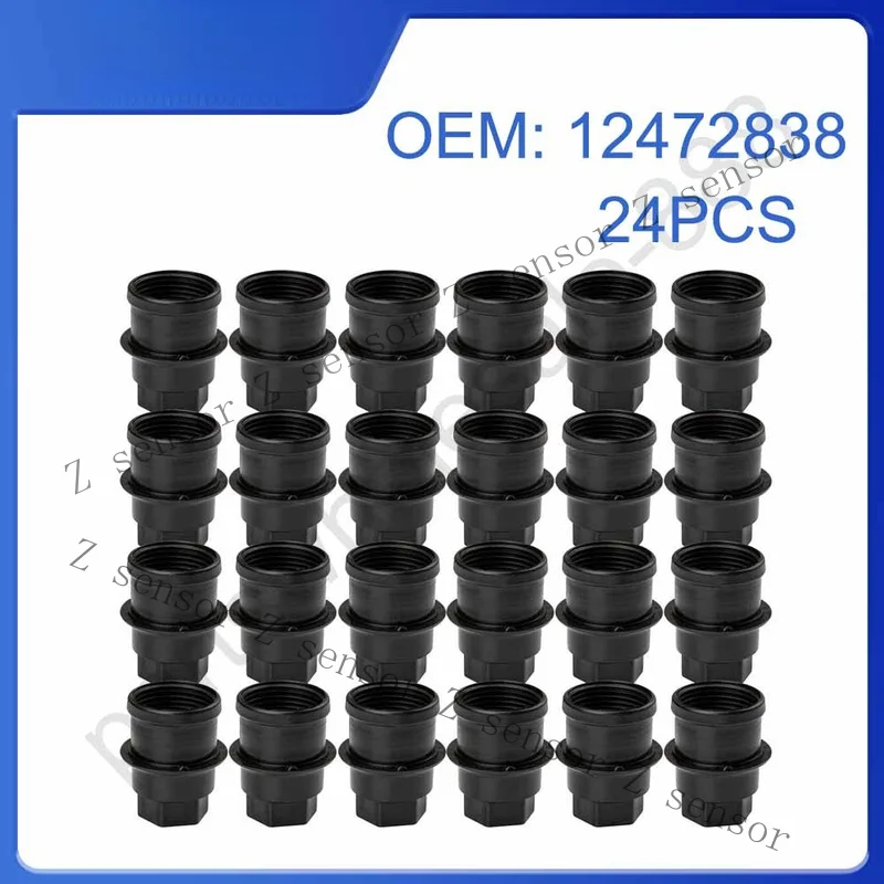 Z+ 24PCS Wheel Screw Protection Cap M27-2.0 Hex 22mm For Suburban 2500 12472838