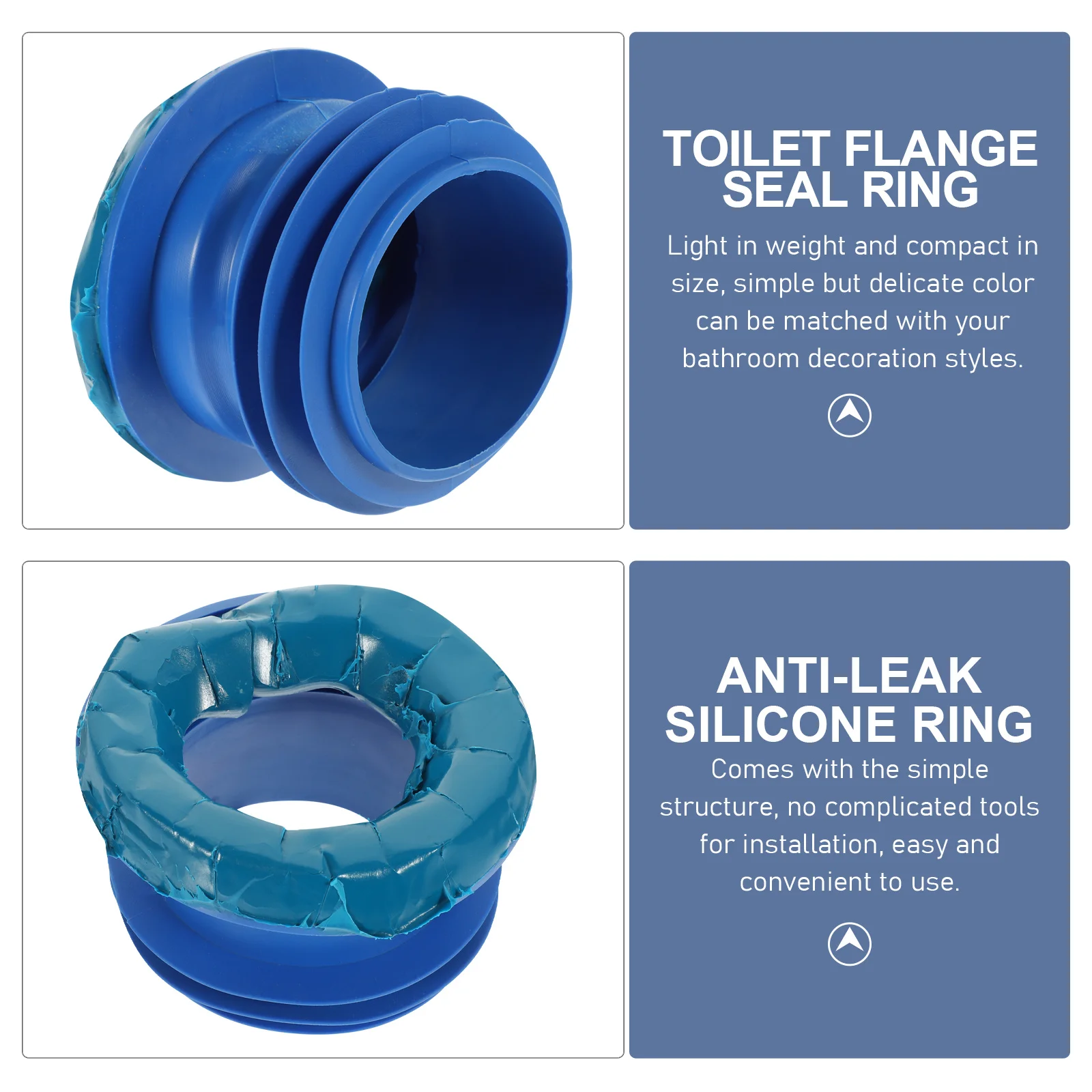 

Уплотнительное кольцо для унитаза, сверхпрочная резиновая прокладка, герметичное, без запаха, для подключения к напольному сливу, надежное, простое в установке