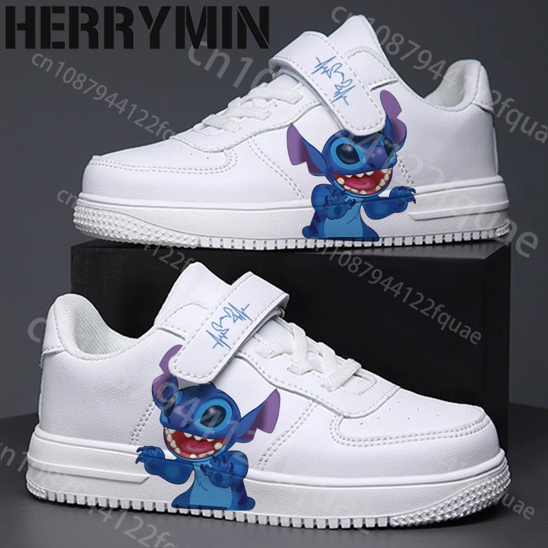 Stitch shoes girls boys sneakers for children Student Casual basketball shoes Kids Sneakers Running Fashion Sports Shoes Gift