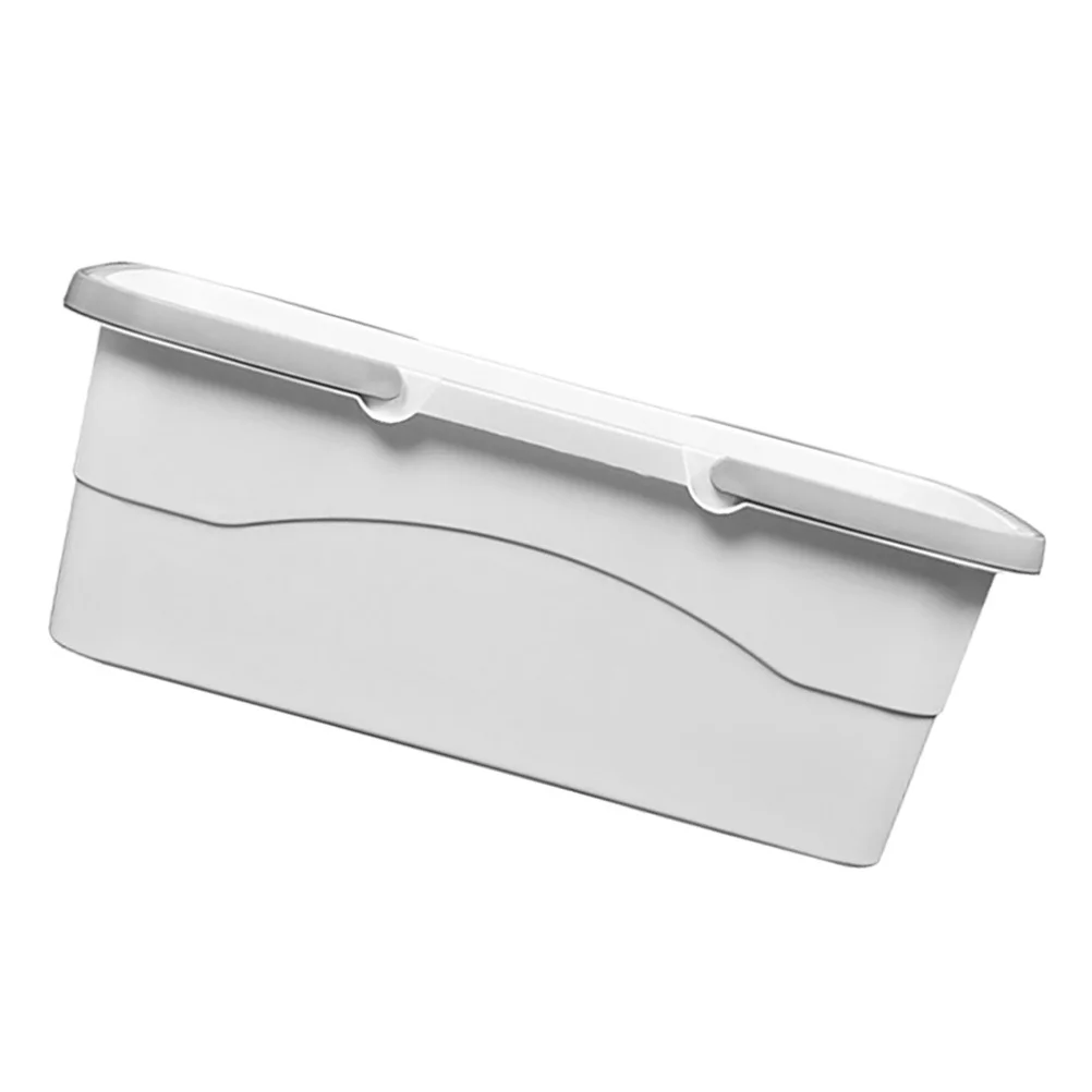 

Durable Mop Cleaning Pail with Handle and Drain Holes Large Capacity PP Plastic for Efficient Mop Washing Household Use