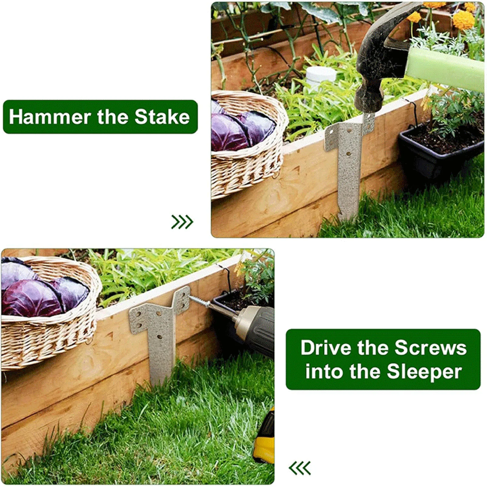 

Wooden Fence Metal Posts Easy Installation T-Posts Fence Stakes for Deer Fencing Garden Fence