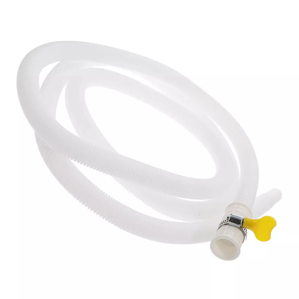 Conector De Mangueira De Dreno De Aço Inoxidável AC, Substituição De Ar Condicionado Em Casa, ABS e Aço, Solução Conveniente