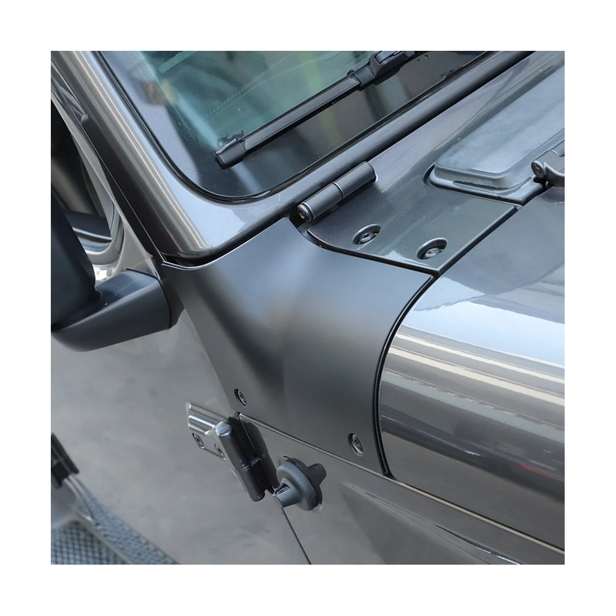 Cowl Cover Body Armor for 2018-2022 Jeep Wrangler JL & Gladiator JT 2/4 Door, Exterior Accessories