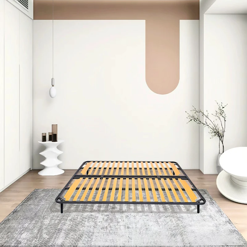Customized Suitable Most Thickness Mattresses Fine Strong Structure California King Platform Bed Frame With Storage