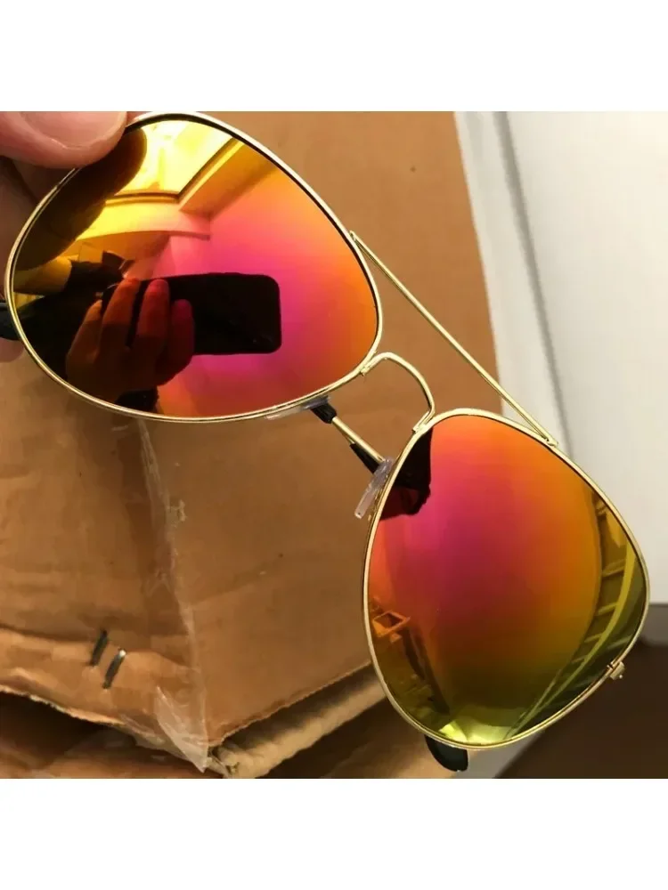 Lunettes de soleil à la mode pour femmes et hommes, pilote rond dégradé, miroir Wen, lunettes de conduite en plein air, Oculos Очки Сotyне Norseley...........е