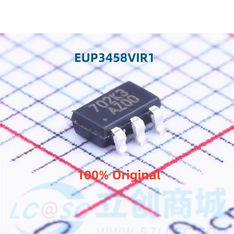 10PCS 100% Neue EUP2530OIR1 EUP3458VIR1 EUP2530VIR1 TSOT-23-6 SOT-23-6 Marke Neue Original Chips ic