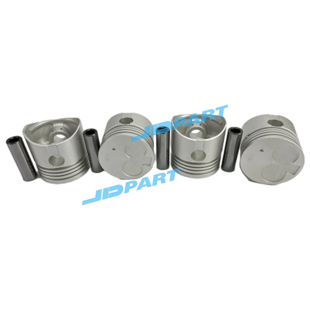 3PCS K3D +0.5 Piston With Pin For Mitsubishi Engine Parts