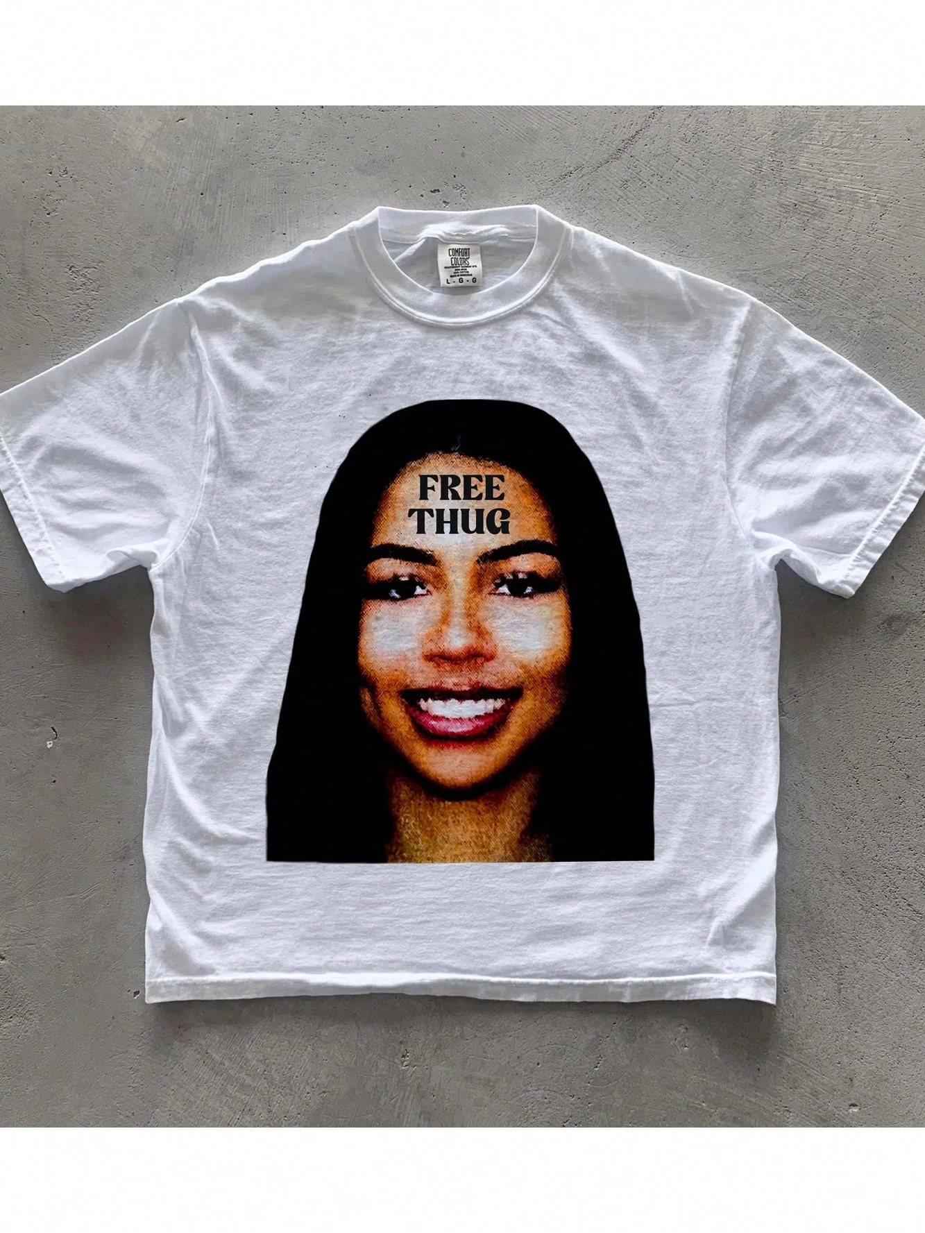 เสื้อยืดแขนสั้นทรงหลวมสไตล์ยุโรปและอเมริกา ผ้าฝ้ายแท้ สำหรับผู้ชายและผู้หญิง รุ่นใหม่ประจำฤดูร้อนปี 2025