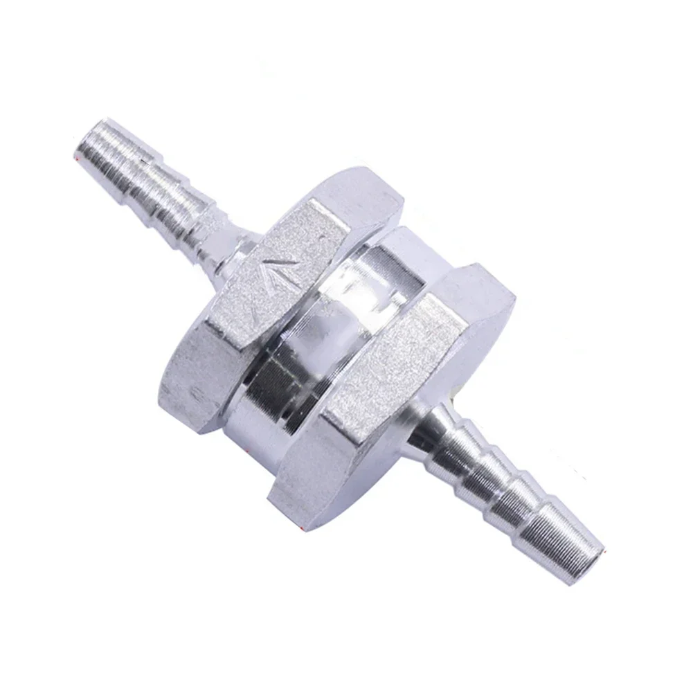 4/6/8/10/12mm Valves Aluminium Alloy Fuel Non Return Check Valve Petrol Diesel Water Fuel Line OneWay Check Valve