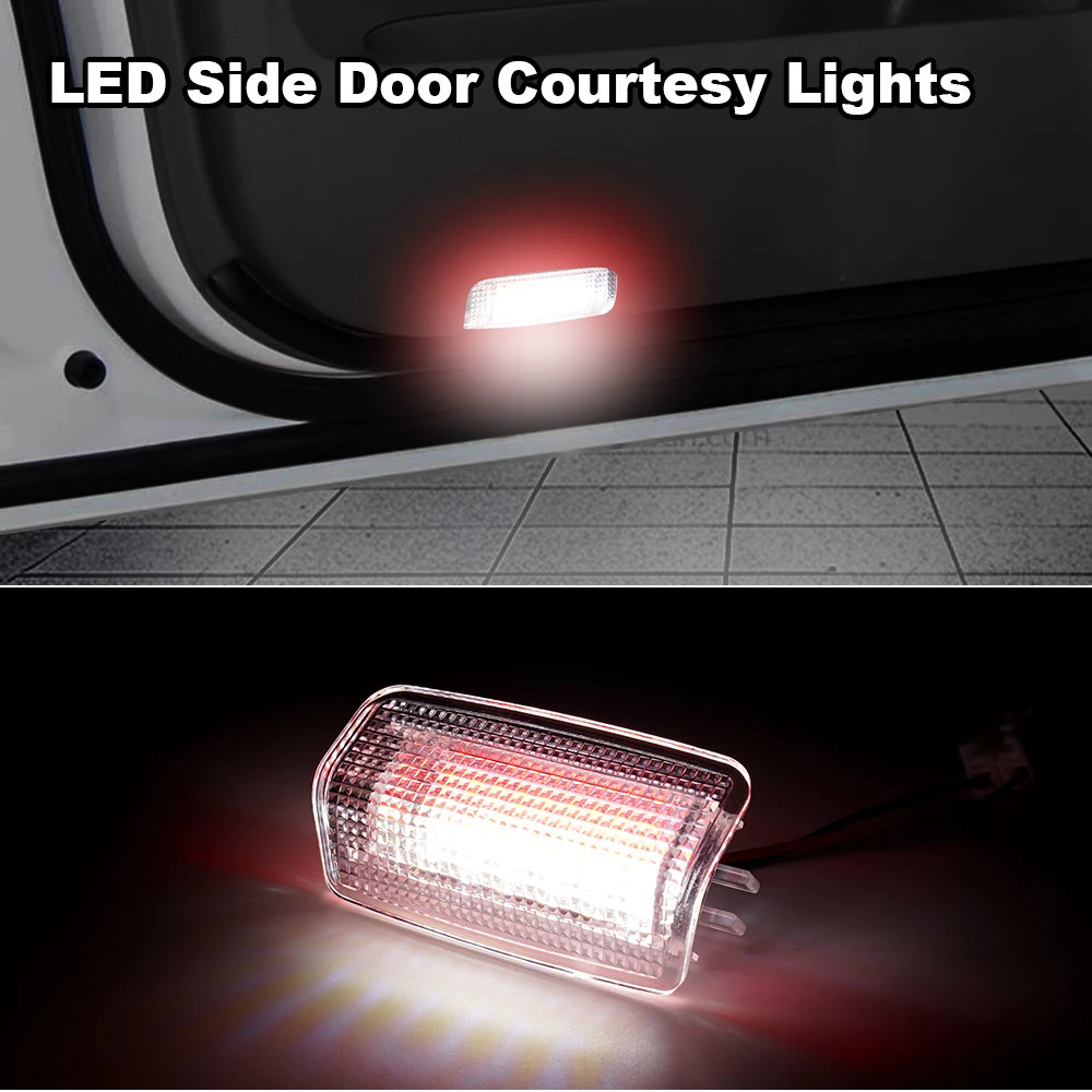 For Toyota Camry Sienna Avalon Tundra Venza Highlander Sequoia Prius Subaru BRZ Car LED Door Courtesy Welcome Footwell Light