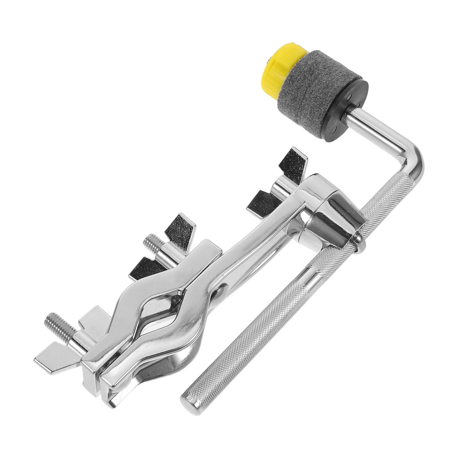 

L Shaped Cymbal Boom Arm Clamp Thickened Metal Mounting Accessory for Drummers Clamps with Extension Attachments