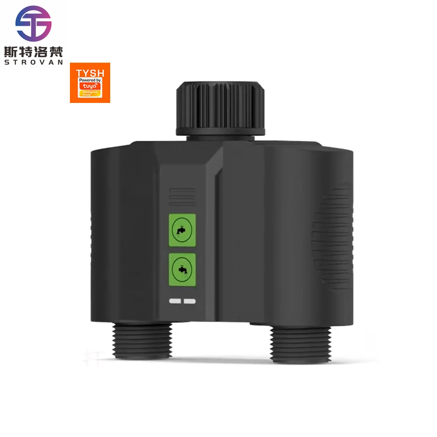 

STLF Smart Home Double Water Valve Controller RF433 Remote Control with Tuya App Smart Life App Compatible