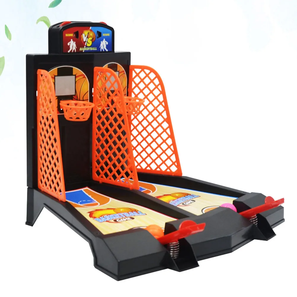 Basketbal Vinger Schietmachine Spel Mini Speelgoed Katapult Speelgoed voor Kinderen Tafelblad