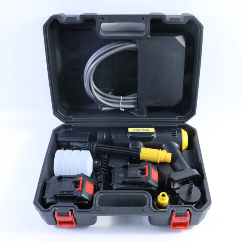 

Hot Selling 48Vf Lithium Electricity Foaming Bike Water Spray Air Gun For Car Wash With Low Price Car Washer Gun