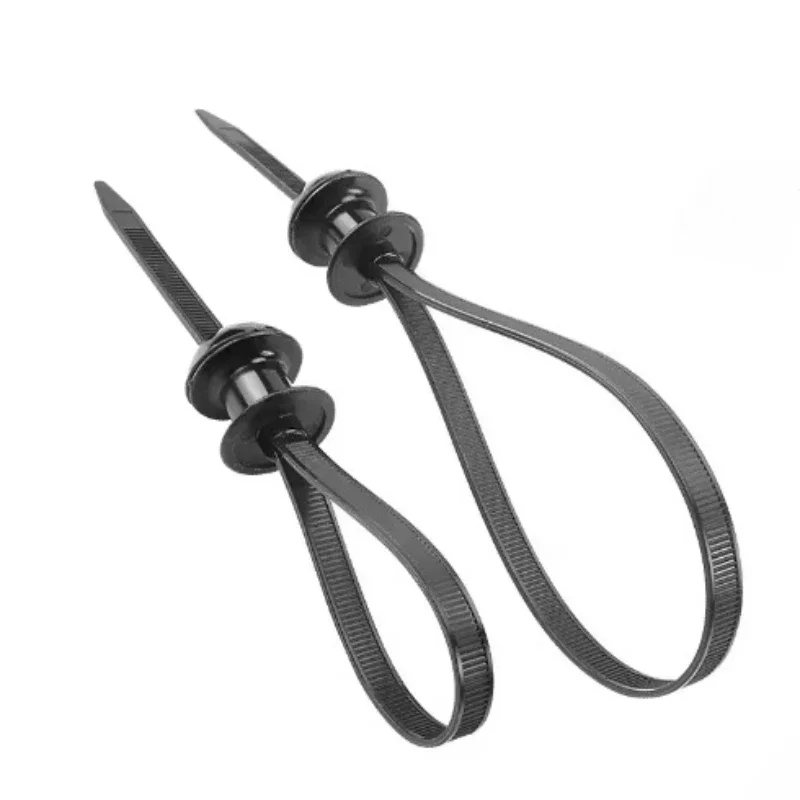 5/10/15/20/30 PCS Automotive Zip Ties Multi Functional Zip Ties Fixed Head Wire Harness Zip Ties Self Locking Car Accessories