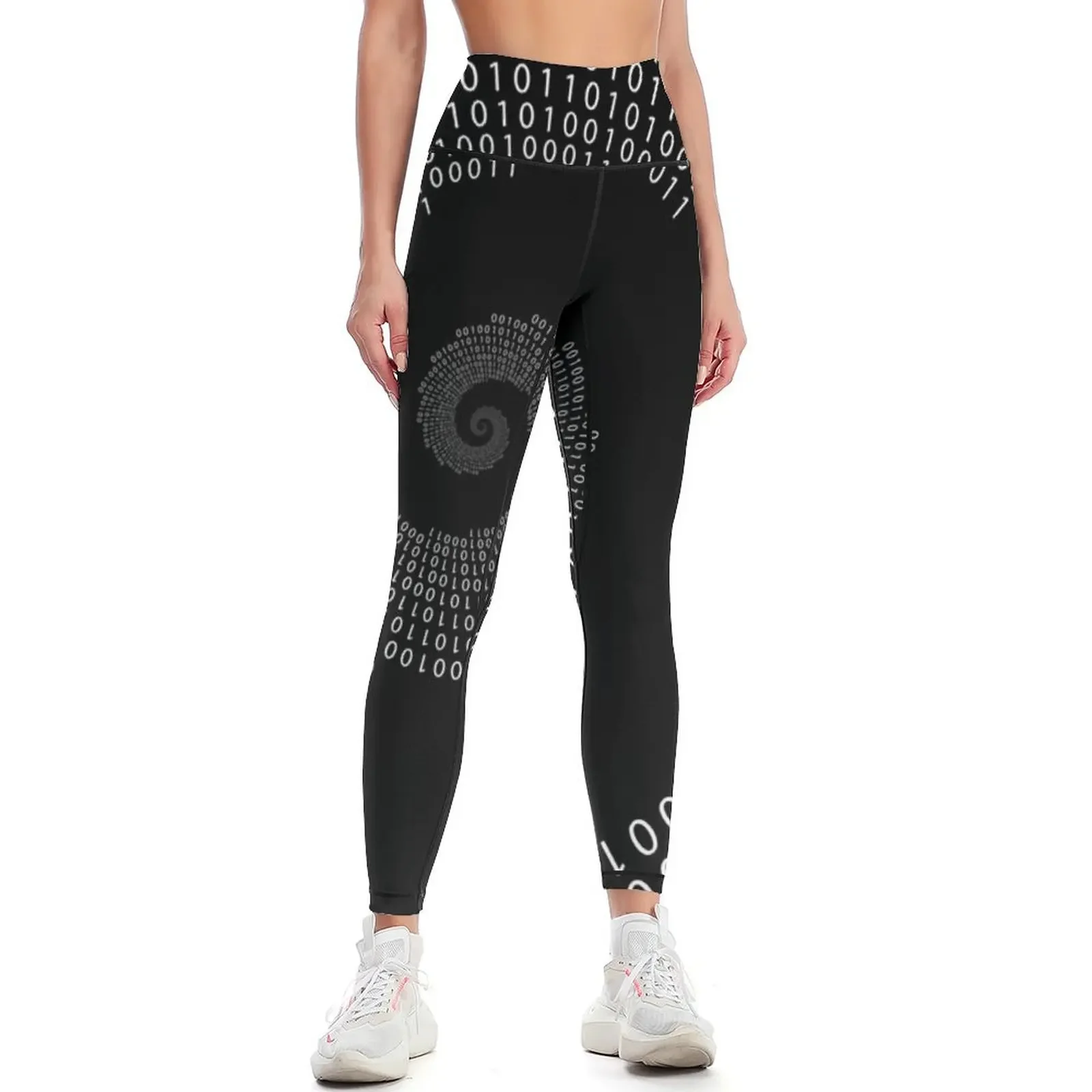 

Binary fibonacci sequence spiral. Leggings gym's sportswear Sportswear woman gym Women's trousers Womens Leggings