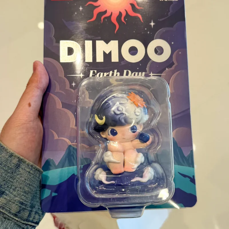 

Оригинальная серия Dimoo Earth Day, трендовая модель, аниме, периферийные куклы, Коллекционная настольная модель, экшн-фигурка, подарки