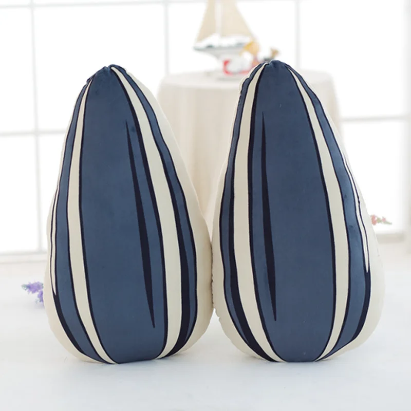 Filling PP cotton creative 3d large melon seed pillow cushion for boyfriend and girlfriend lunch break pillow gift pet toy home