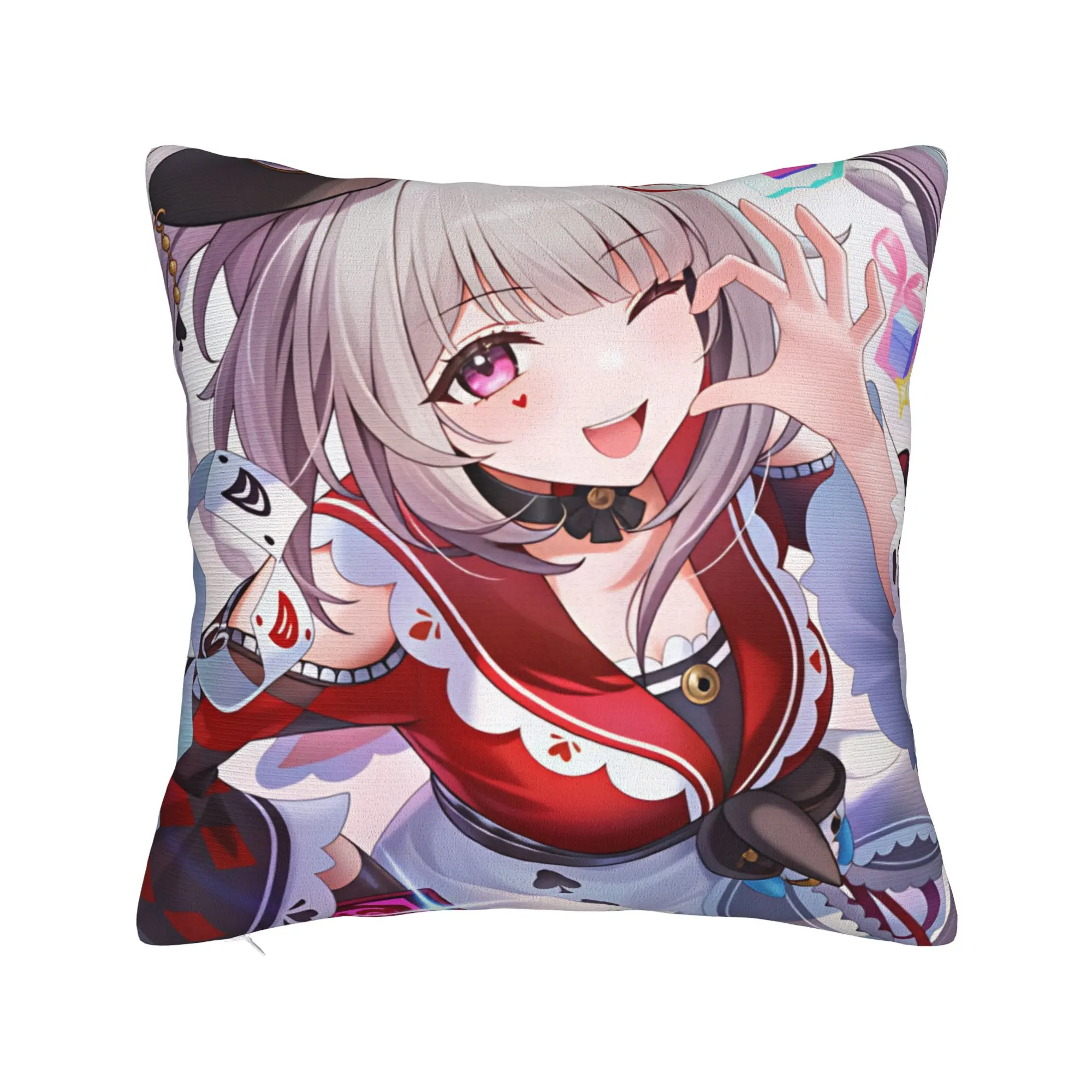 Honkai Impact Pillow Case  Comfy Pillow Cover Novelty Pillowcases For Couch Sofa Bedroom