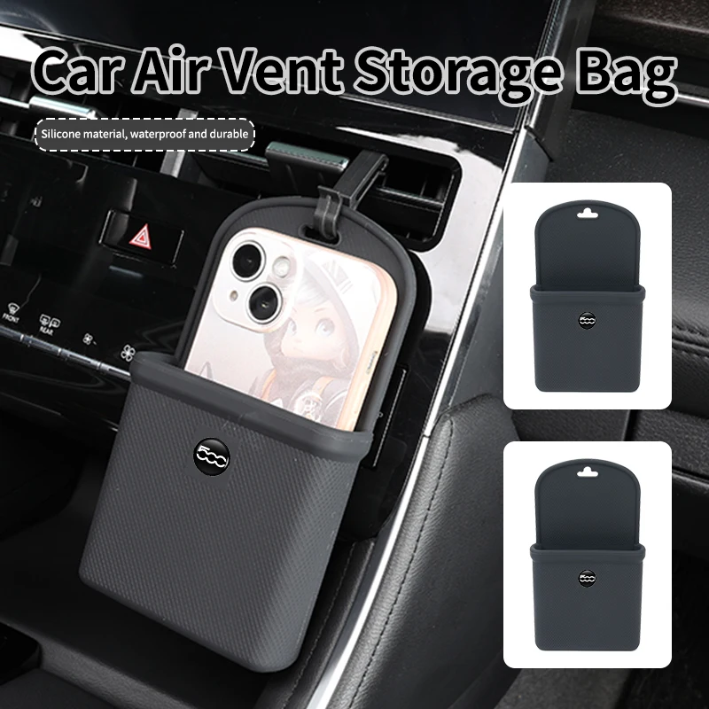 

Car interior storage Silicone storage bag For FIAT 500 Grande Punto Tipo Stilo UNO Astra Bravo Panda Freemont Linea Strada