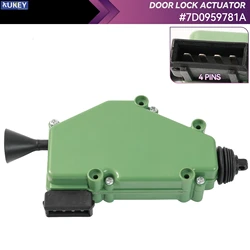 Door Lock Actuator Central Locking For VW Volkswagen Vanagon Transporter EuroVan Caravelle T3 T4 Multivan 7D0959781A 701959781A