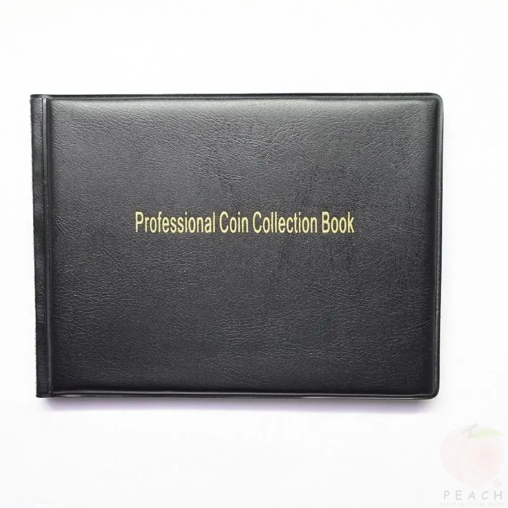 240 vakjes muntverzamelboek – PVC muntalbum, 10 pagina's, cadeau voor muntverzamelaars & hobbyisten