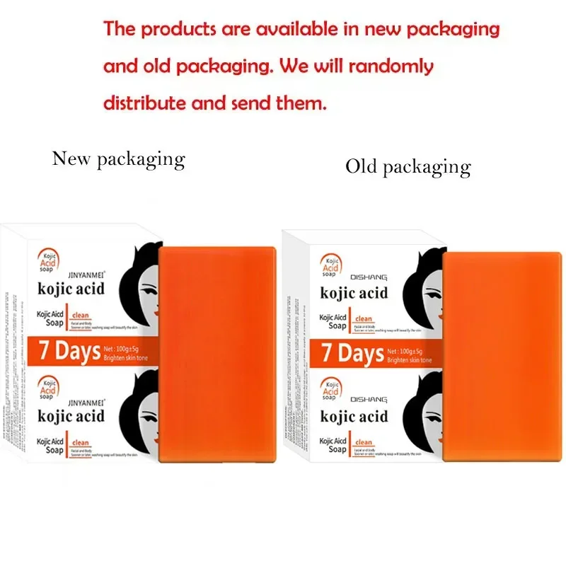 Handgemachte Bleaching-Seife, Hautpflege, Tiefenreinigung, feuchtigkeitsspendende Reinigung, wesentliche Temperate-Seife, erhellt die Haut, Kojisäure-Seife