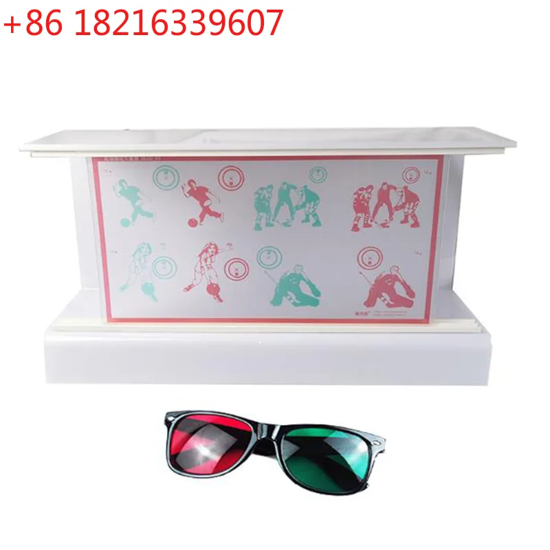 YAO Red Green Training Device Stereo Training Cards Visual Correction Strabismus Correction De-suppression Variable Amblyopia