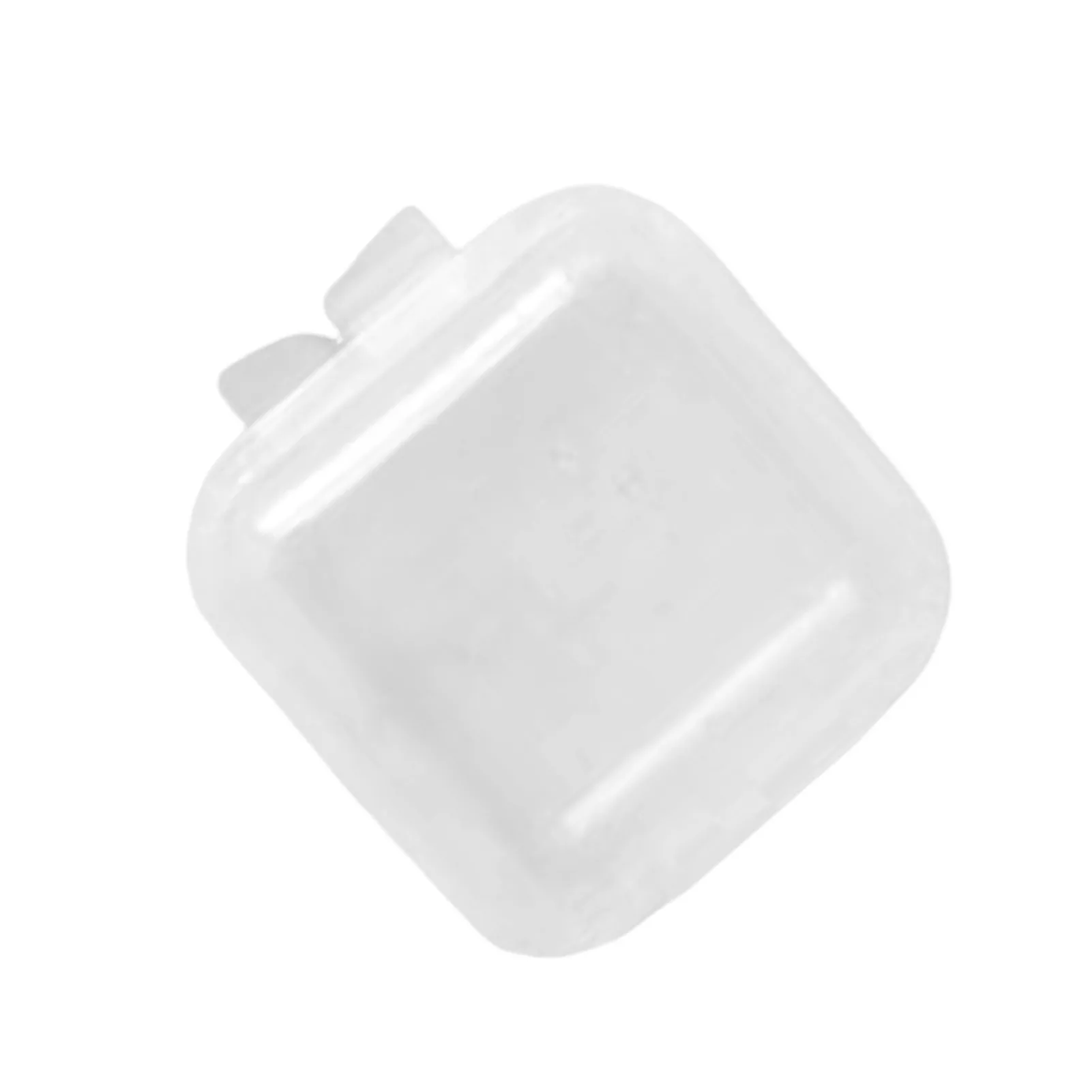 Mini Square Clear Plastic Boxes 100pcs Easy to Use Multi-functional Containers for Earplug Jewelry Hardware Pill