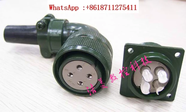 Power line plug 22-22S/P aviation plug/military grade connector/servo motor connector aviation connector