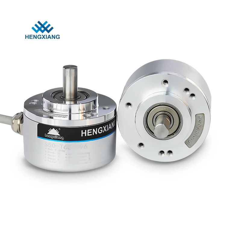 S50 8mm Solid Shaft 1000ppr 23040PPR RS422 Circuit DC5V DC8-30V IP65 Waterproof Incremental Screw Mount Rotary Encoder