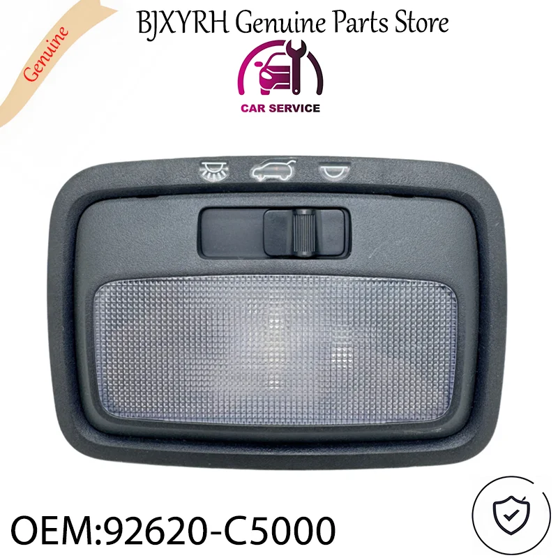 92620C5000 Black Trunk Cargo Interior Light Lamp for Kia Sorento 2016-2020 Santa Fe 2024+ OEM 92620-C5000