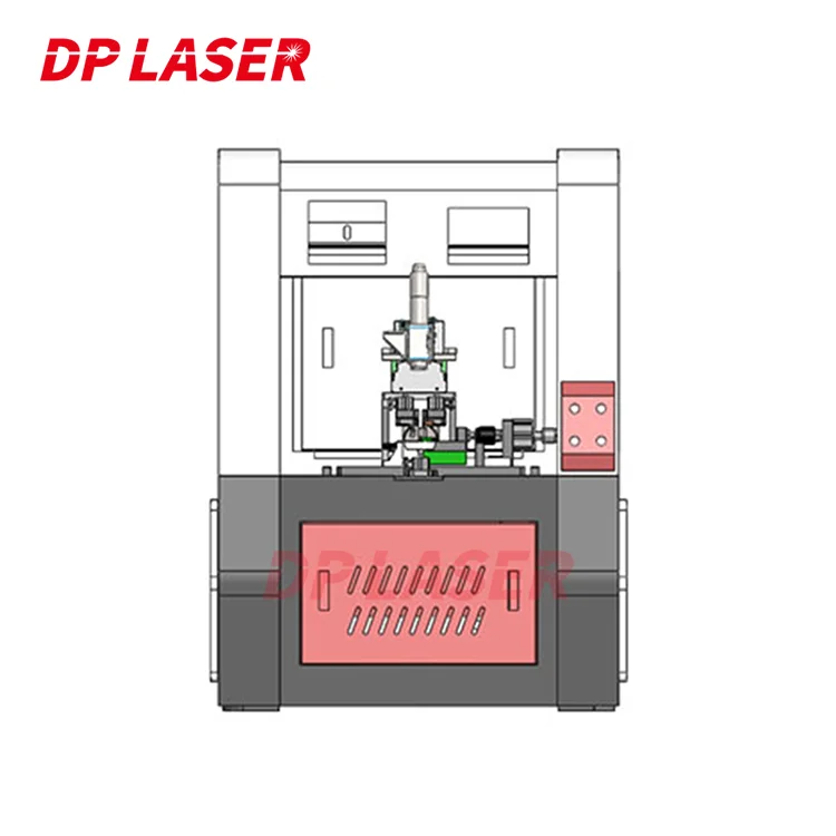 DP LASER Stainless Steel Metal Kettle Bottle Cylinder Straight Seam Automatic Fixture Laser Welding Machine