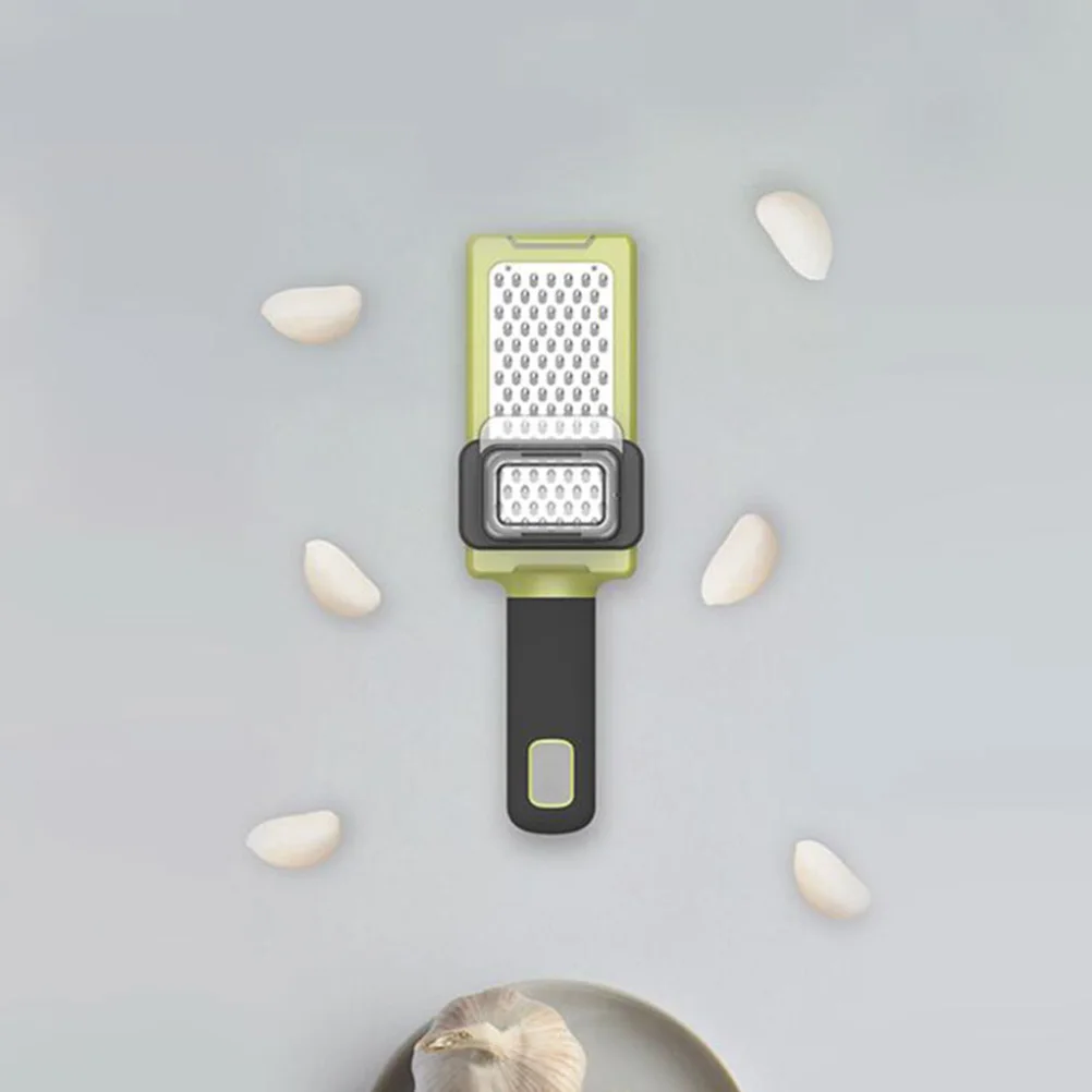 

1 pc Manual Vegetable Slicer Multipurpose Stainless Steel Garlic Grater Wear-Resistant Kitchen Utensil Efficient Fruit Slicer