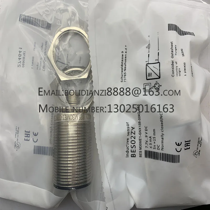 

BES02ZY BES M30ME1-GNX15B-S04G-EEX Brand new original proximity switch sensor