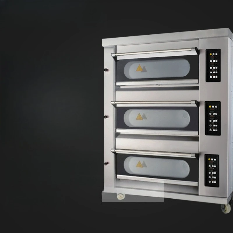 يتمتع الفرن بسعة كبيرة من طبقة واحدة وطبقتين وثلاث طبقات للاستخدام التجاري.