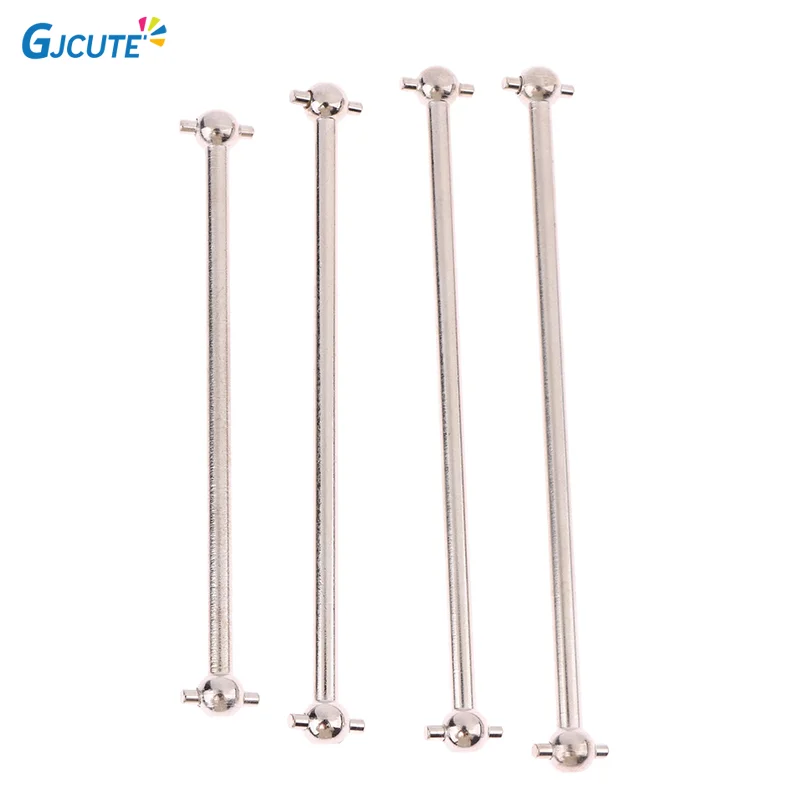 2pcs Steel Metal Drive Shaft Dogbone Overall Length 61mm 63mm 70mm 77mm 84mm 87mm 89.5mm For HSP 1/10 RC Car Parts