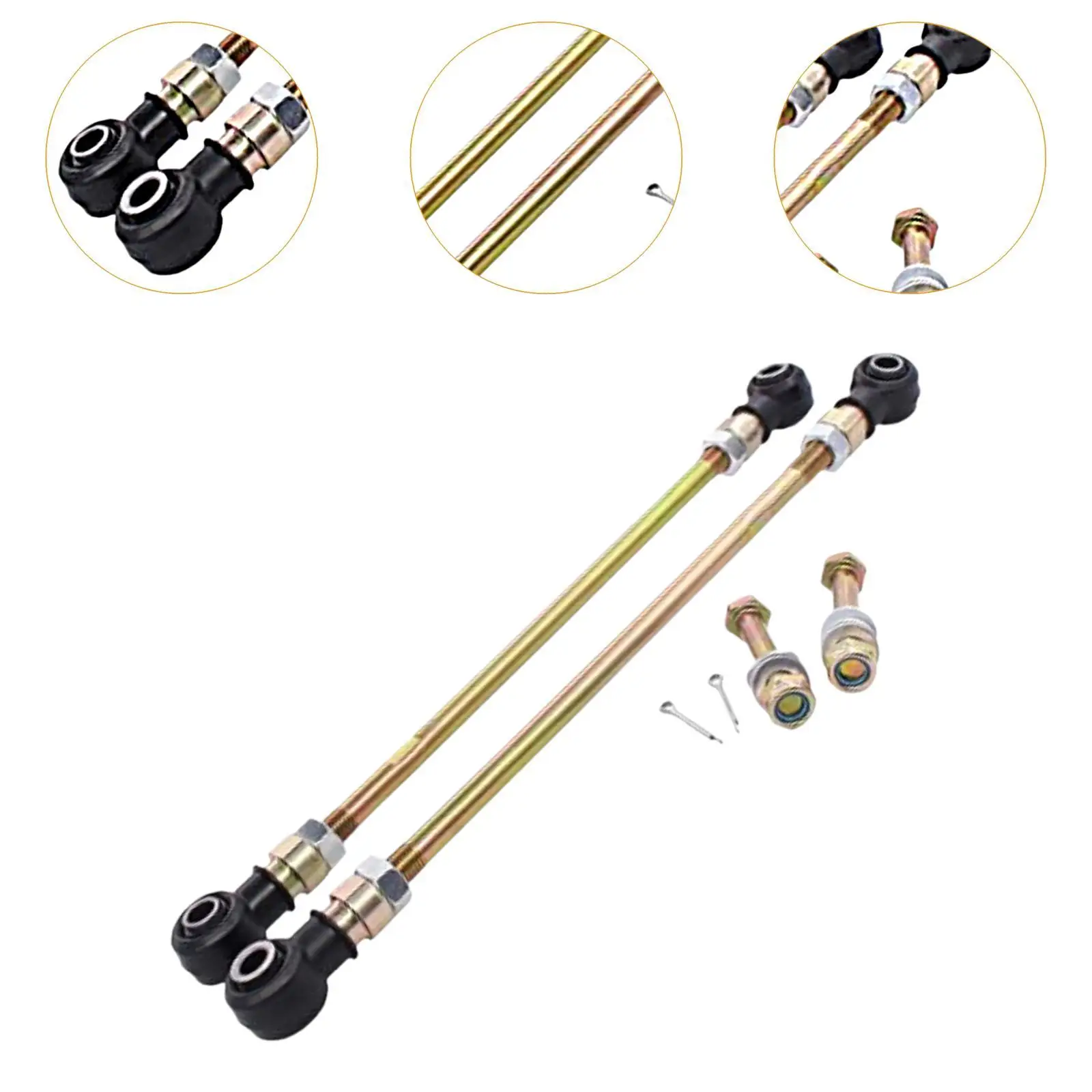 Conjunto de barra de acoplamiento Piezas de reparación de alto rendimiento Accesorios de fácil instalación Reemplaza para Polaris Sportsman 800 2005-2009