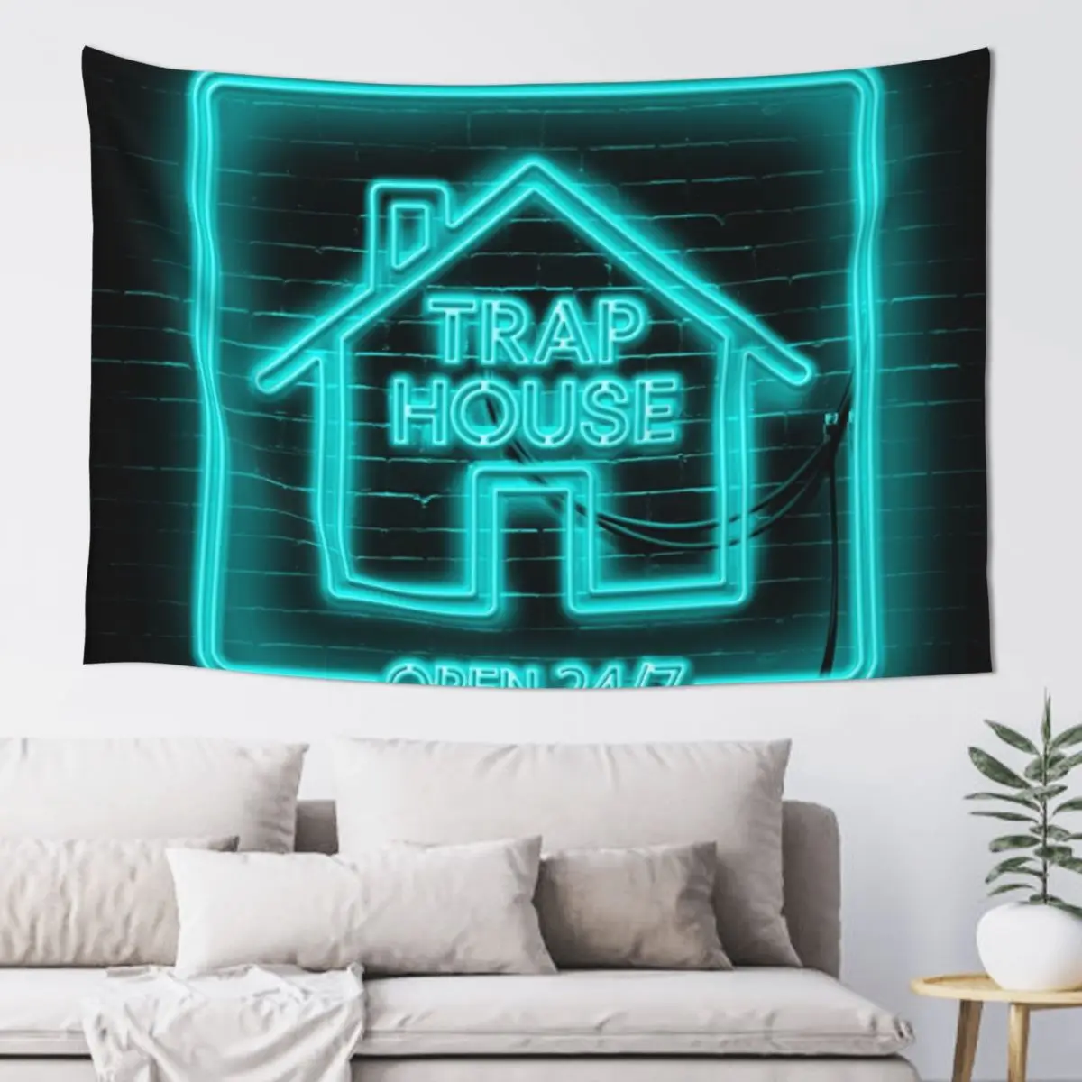 

Trap House Tapestry House Decorations Wall Coverings Christmas Decoration Room Decor Aesthetic Tapestry