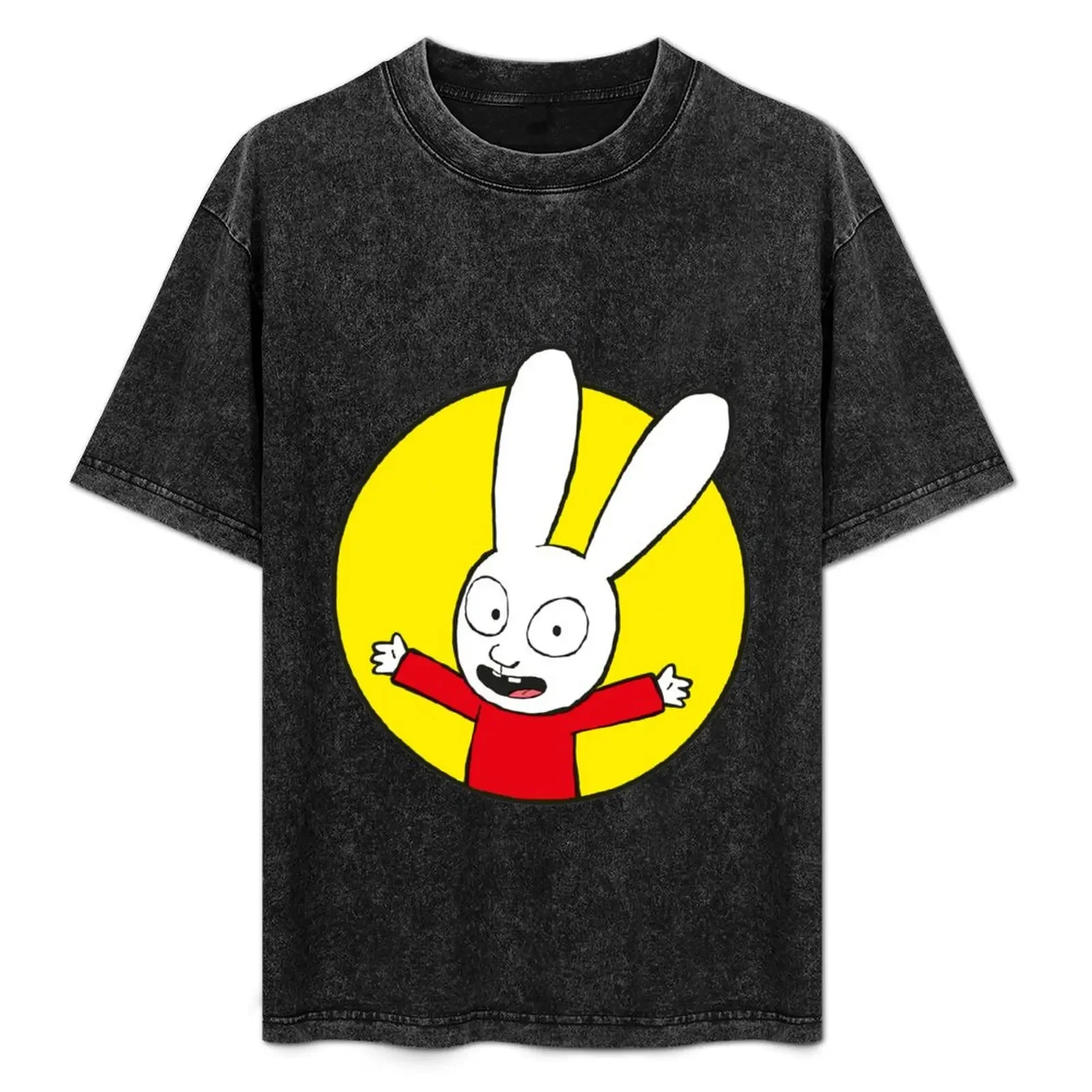 

Simon T-Shirt Basic Plain Short Sleeve Crew Neck Tee