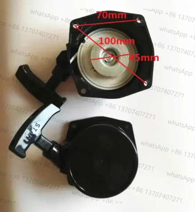 Arrancador de retroceso para desbrozadoras TD40 TD43 TD48 TG33 CG400 SV100 PHV100 T200 T320, cubierta de retroceso 49088-2166, 310501-3431