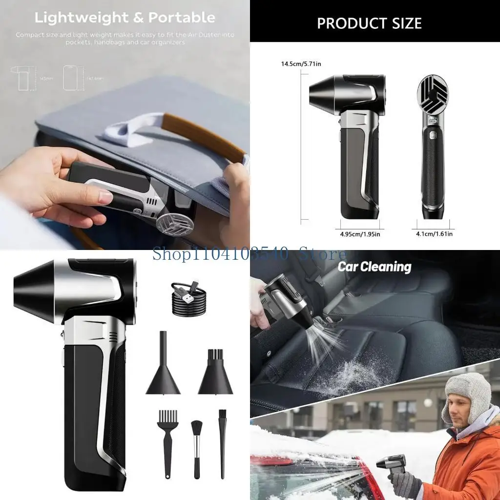 

02DC беспроводной мини -пылевой воздуходувок с мощным бесщеточным двигателем для электроники