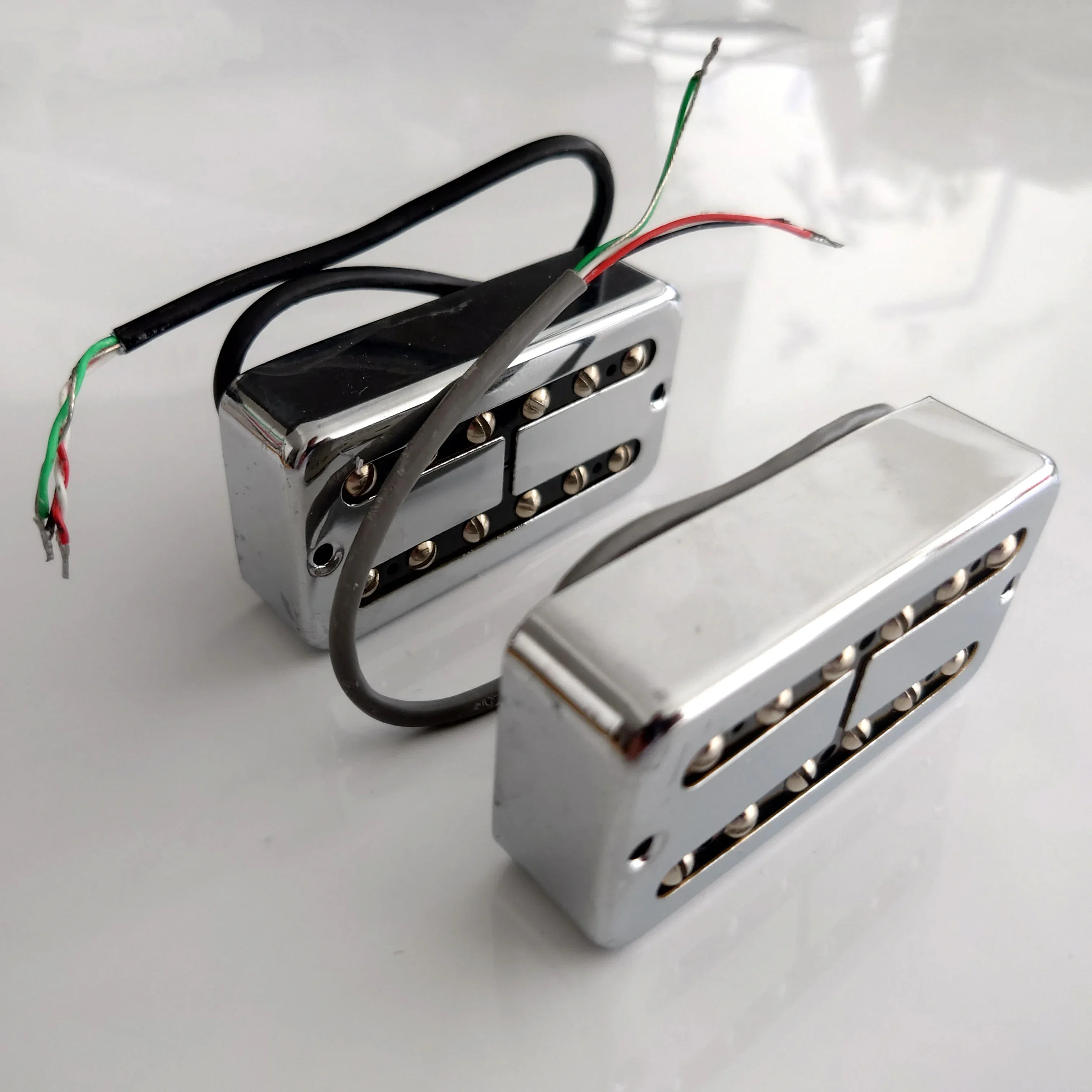 

Звукосниматели для гитары, винтажный фильтр, набор звукоснимателей для хамбакера в стиле хром N 7,75k B 8,02k, профессиональные детали для гитары