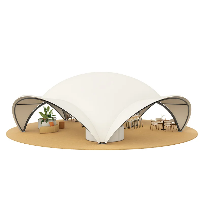 Outdoor tent large cloud canopy exhibition shading set up tent, outdoor camping party