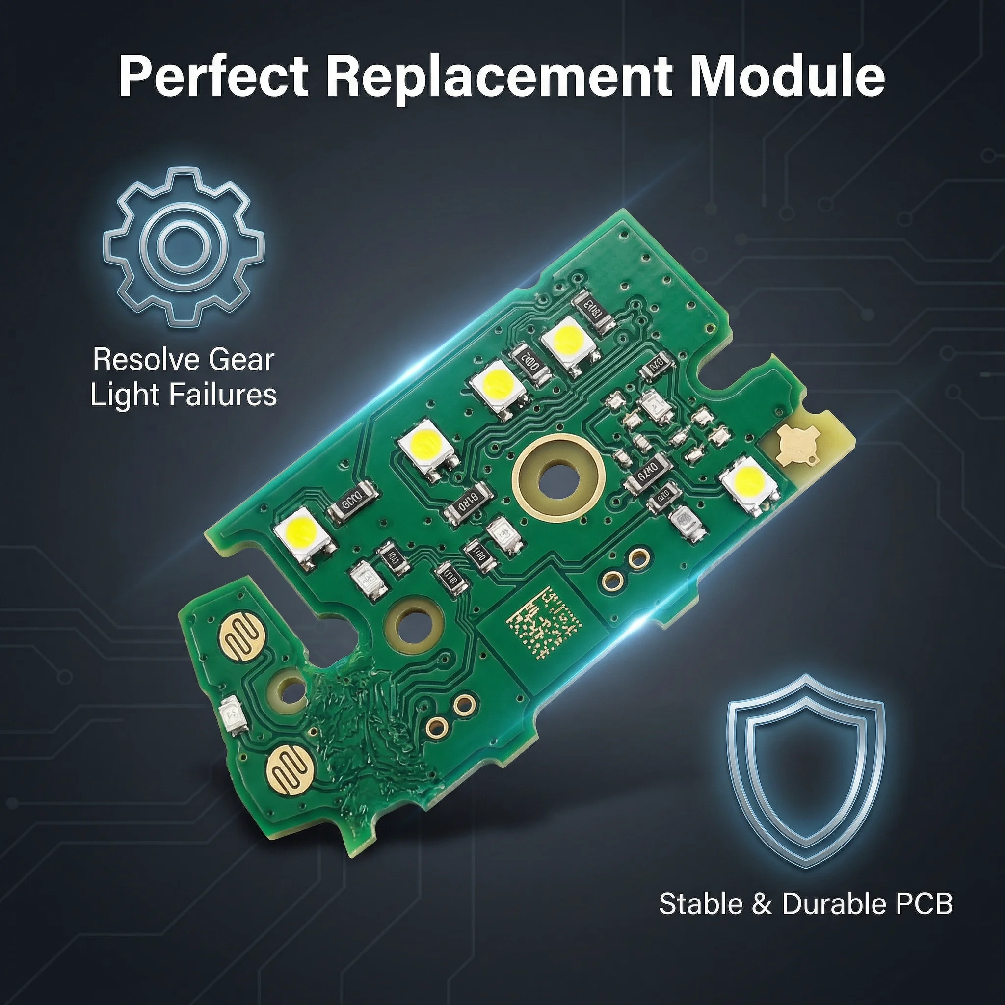 Ersatz-Upgrade F30 F31 F10 F11 Automatik-Schaltknauf Leiterplatte Schaltchips für BMW F10/F30/F20/F25/F26/F15/F16/F32 – Detail 5