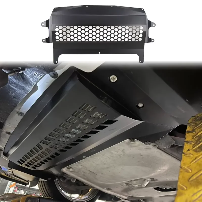 for F80 M3 F82 F83 M4 Magnesium Aluminum Alloy Oil Cooler Skid Plate Car Engine Lower Guard Plate Factory Stock Wholesale