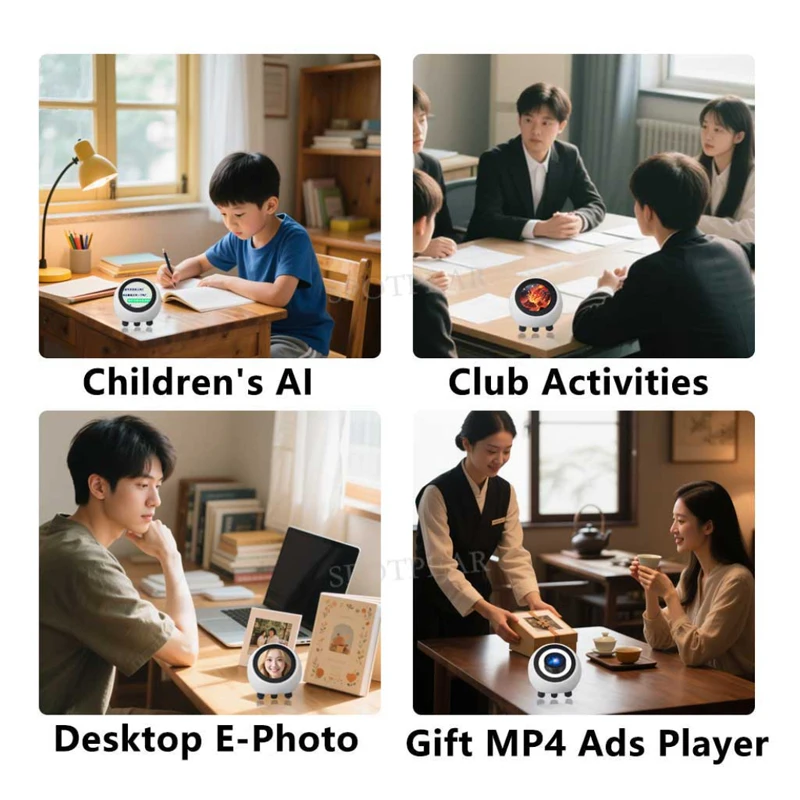 ESP32-S3 1.28 بوصة LCD WROOM-1-N16R8 مجلس التنمية DeepSeek AI صوت روبوت الكرة espHome مساعد اللمس البطارية اختياري #2