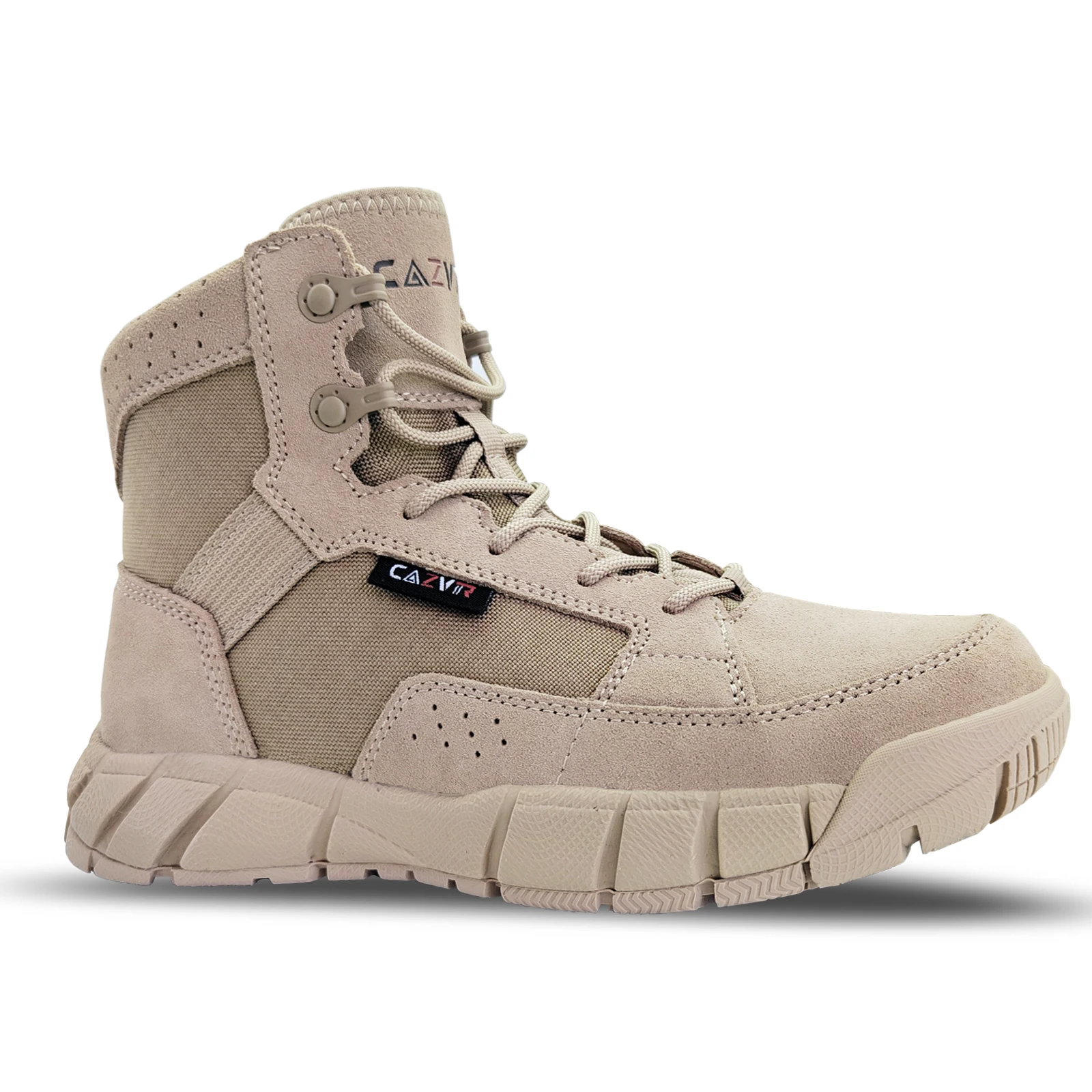 Outdoor Hunting Shoes, Mountaineering Desert Boots, Ultra-Light Breathable Hiking Shoes, Durable Leather Sneakers