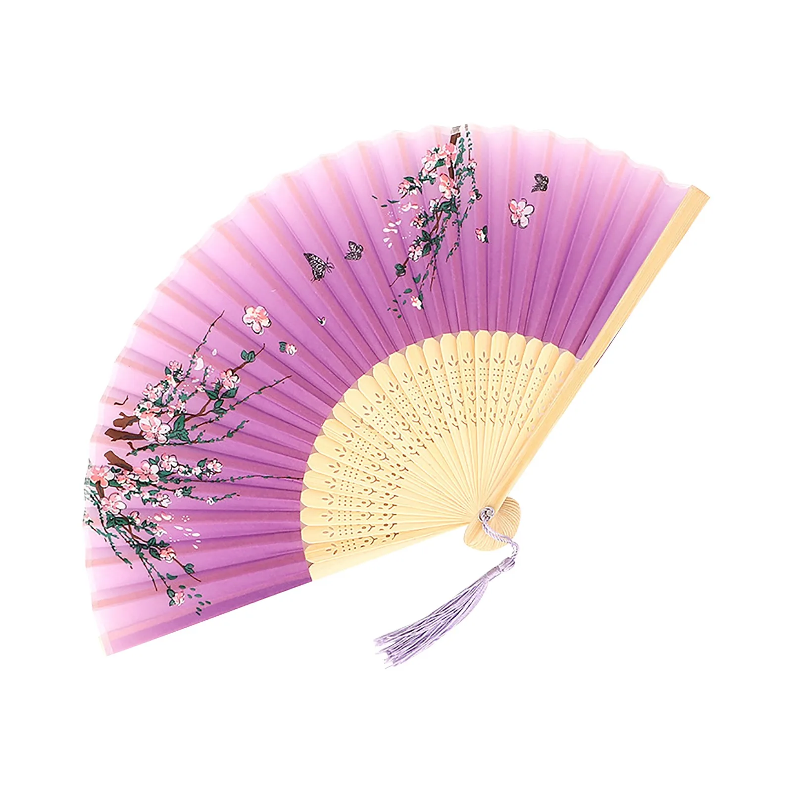 Nouveau ventilateur pliant Vintage rétro chinois japonais bambou main pliant ventilateur danse main ventilateur décoration de la maison ornements artisanat cadeau ventilateur